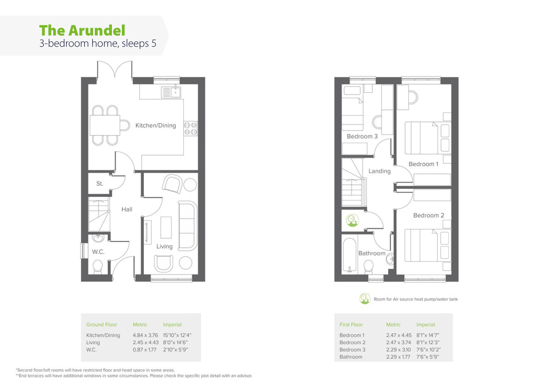 The Arundel floorplan